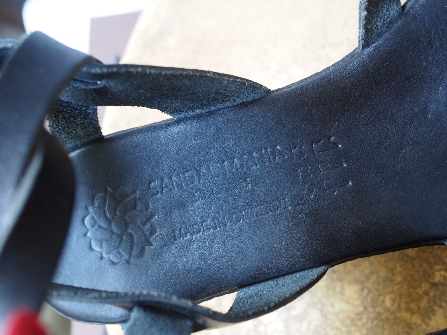 Scarpe da donna: Handgemachte Leder Sandalen Gr. 38 – Nuovo (secondo la descrizione) da Luzern venduto da MweziMystique 3