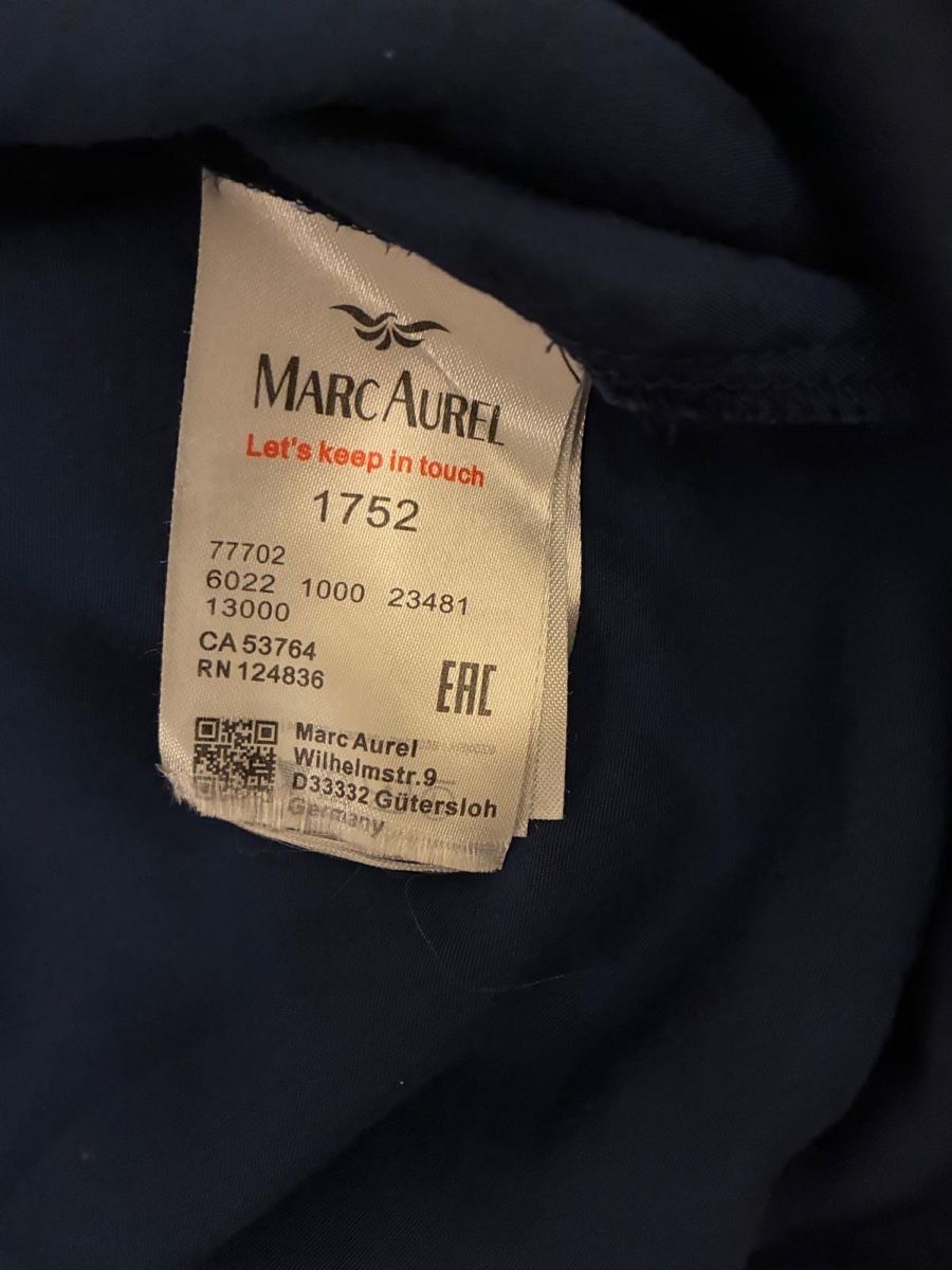 Blusen: Damenbluse Marc Aurel dunkelblau Grösse 42 neu – Neu (gemäss Beschreibung) aus Zollikerberg von tho_kj7v 2