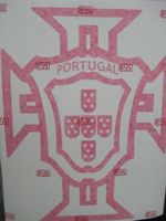 Portugal  Aufkleber Heckscheibe