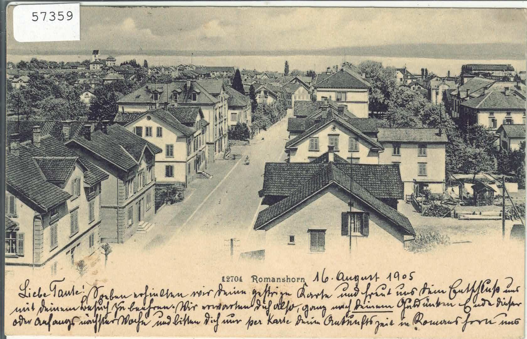 Cartoline postali: Romanshorn - Stadtpartie – Usato da Ettingen venduto da Kartenplanet