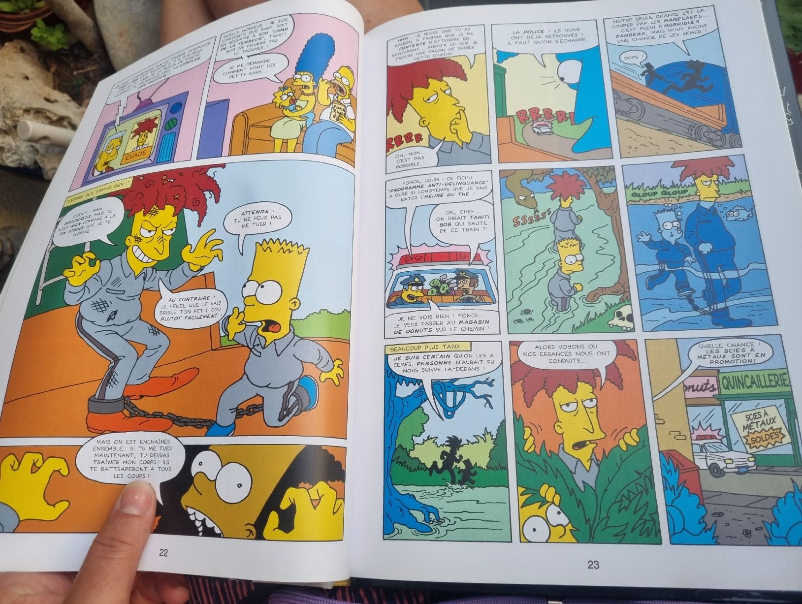 Fumetti: Bande Dessinée Les Simpson Extravaganza  – Usato da Fribourg venduto da sal_5ln6 9