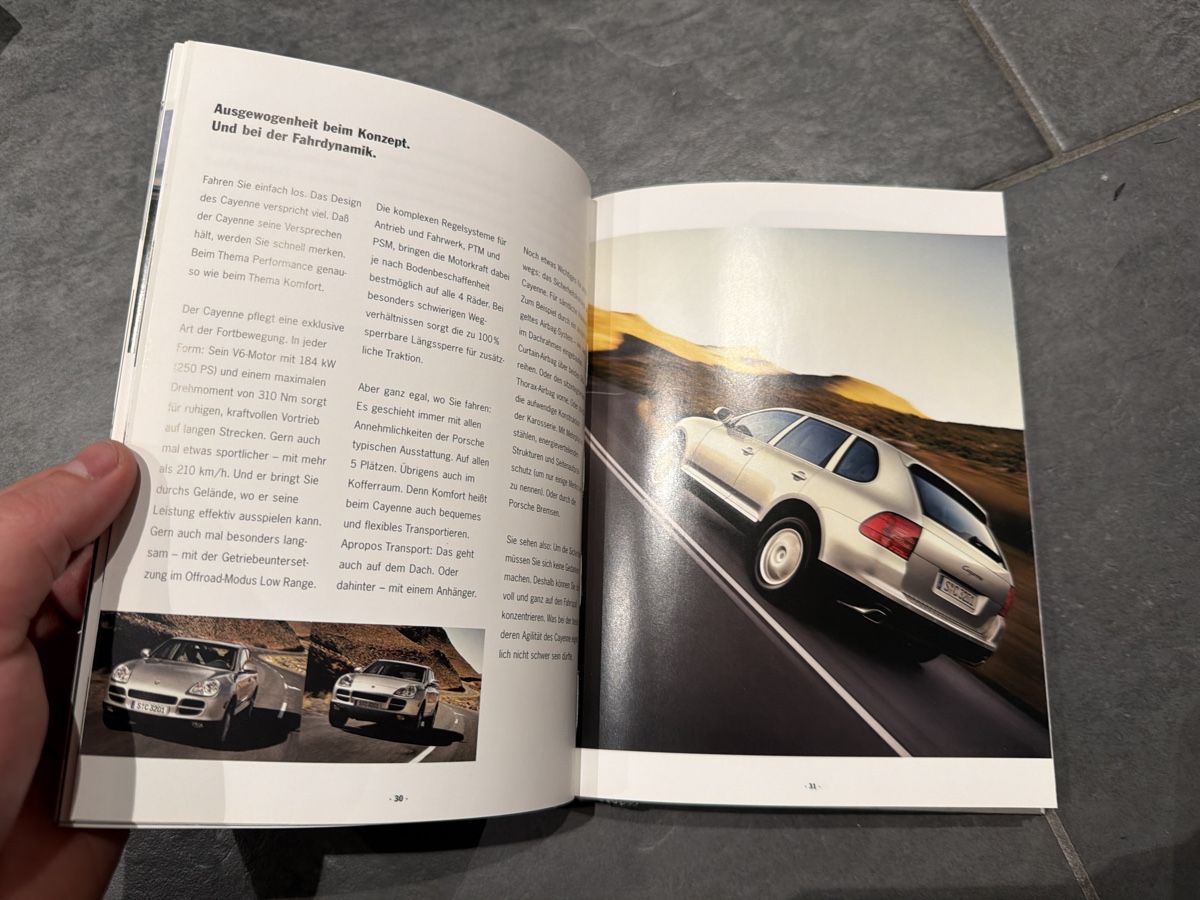 Libri: Broschüre: Cayenne 3. Porsche – Usato da Wolfwil venduto da Rolex1 2
