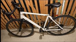 Triban RC 100 Rennvelo Weiss Grösse M – leichtes Rennrad
