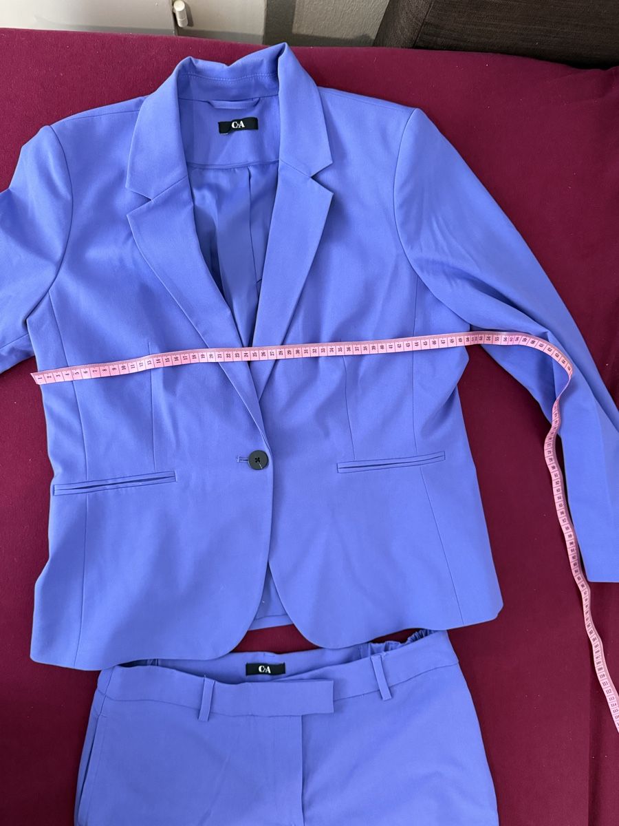 C&A Completi & Tailleur: Ensemble/tailleur bleu Majorelle (pastel) – Nuovo (secondo la descrizione) da Le Locle venduto da tchanatakoua 3