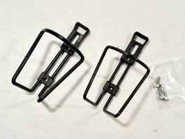 Vintage Bottle Cage Flaschenhalter SET 2 Stück mit Schrauben