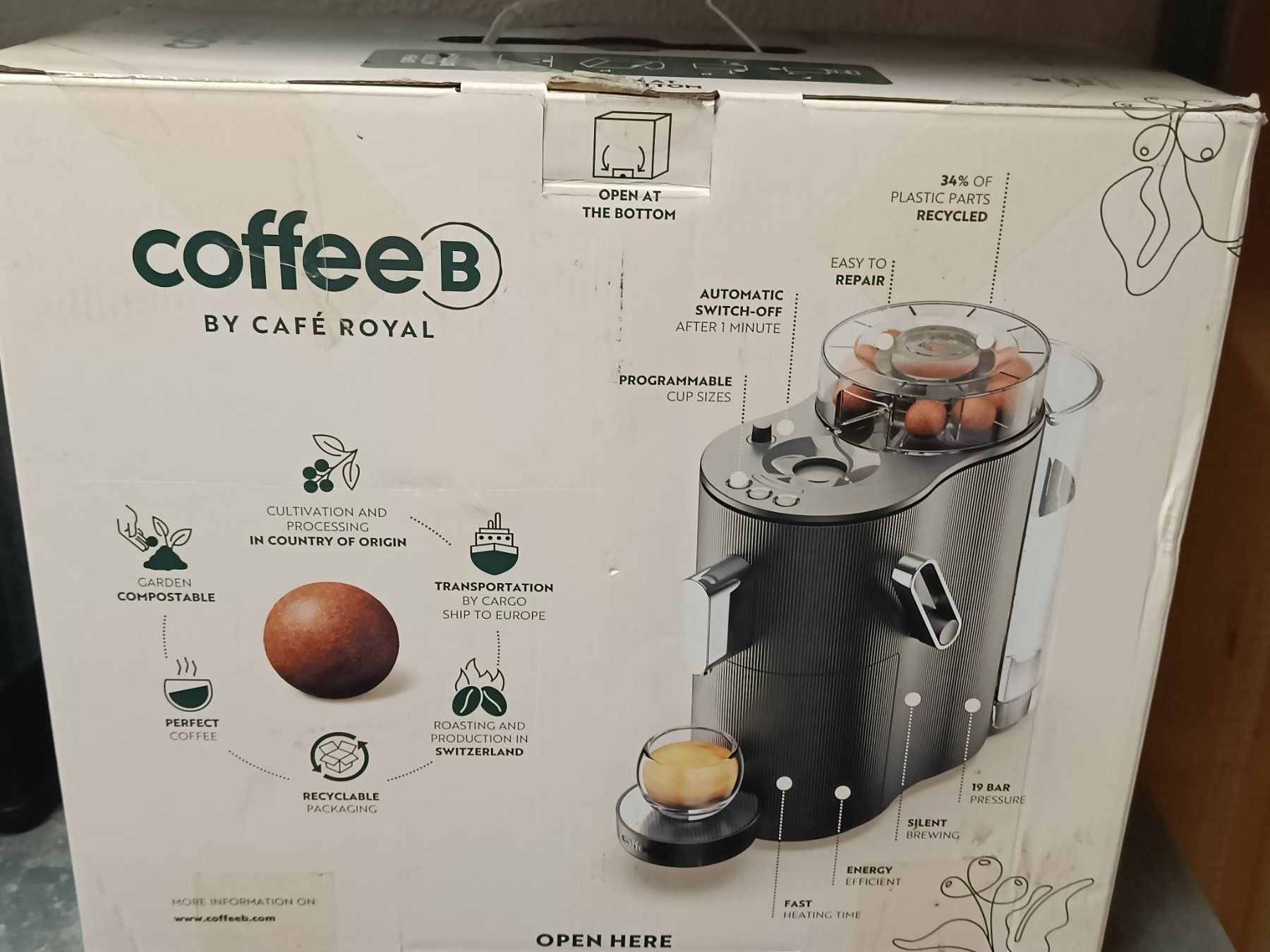 Coffee B Kaffeemaschinen & Espressomaschinen: Coffee B Kaffeemaschine – Gebraucht aus Zürich von A_Taucher