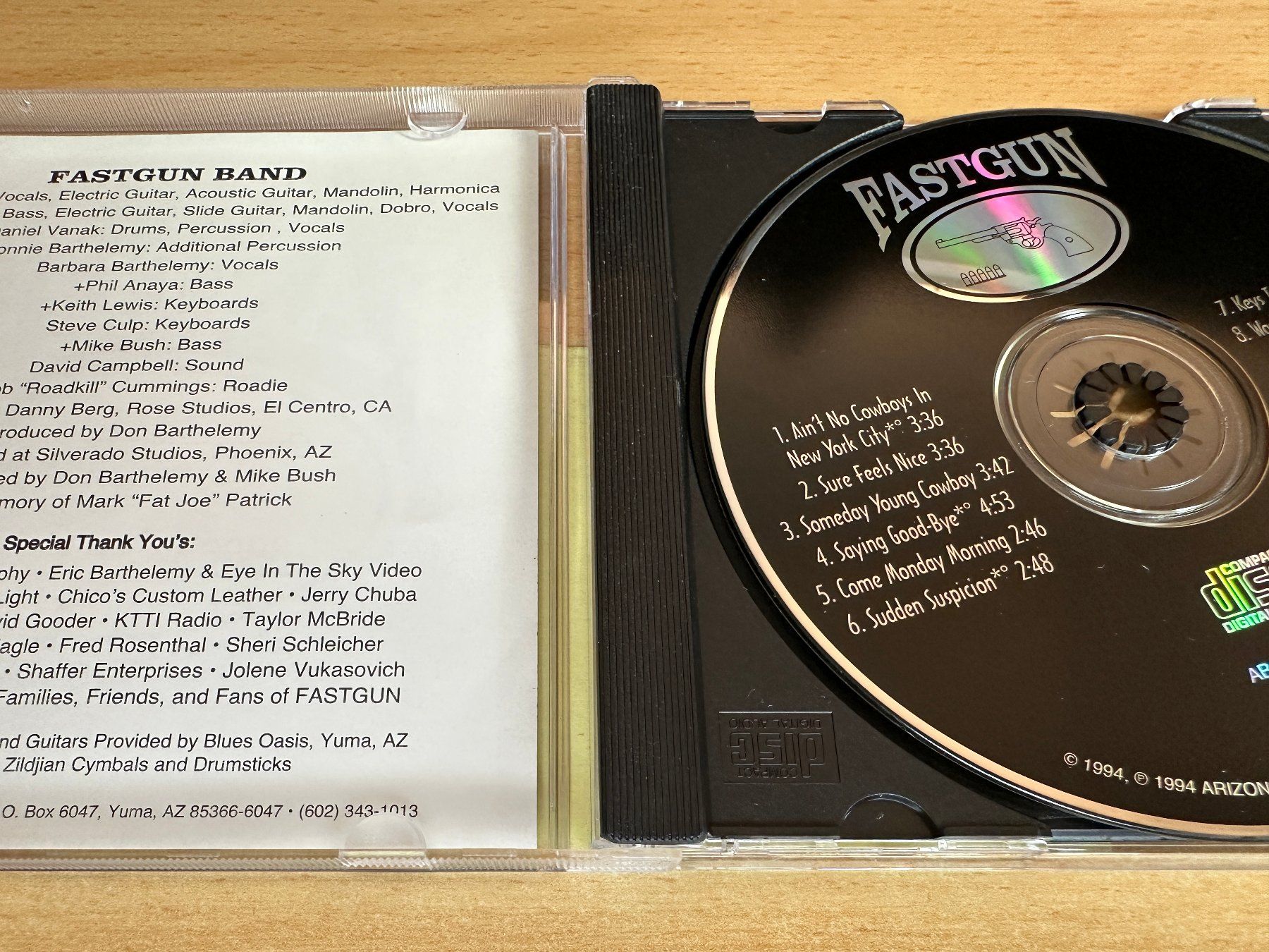 CD: Fastgun – Fastgun – Usato da Rikon im Tösstal venduto da Alpenmutz 2