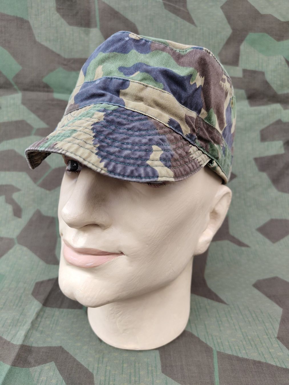 Schweizer Armee Uniformi: TAZ Ord. 1990 Mütze, Grösse 59 – Usato da Bauma venduto da SwissMilitaria
