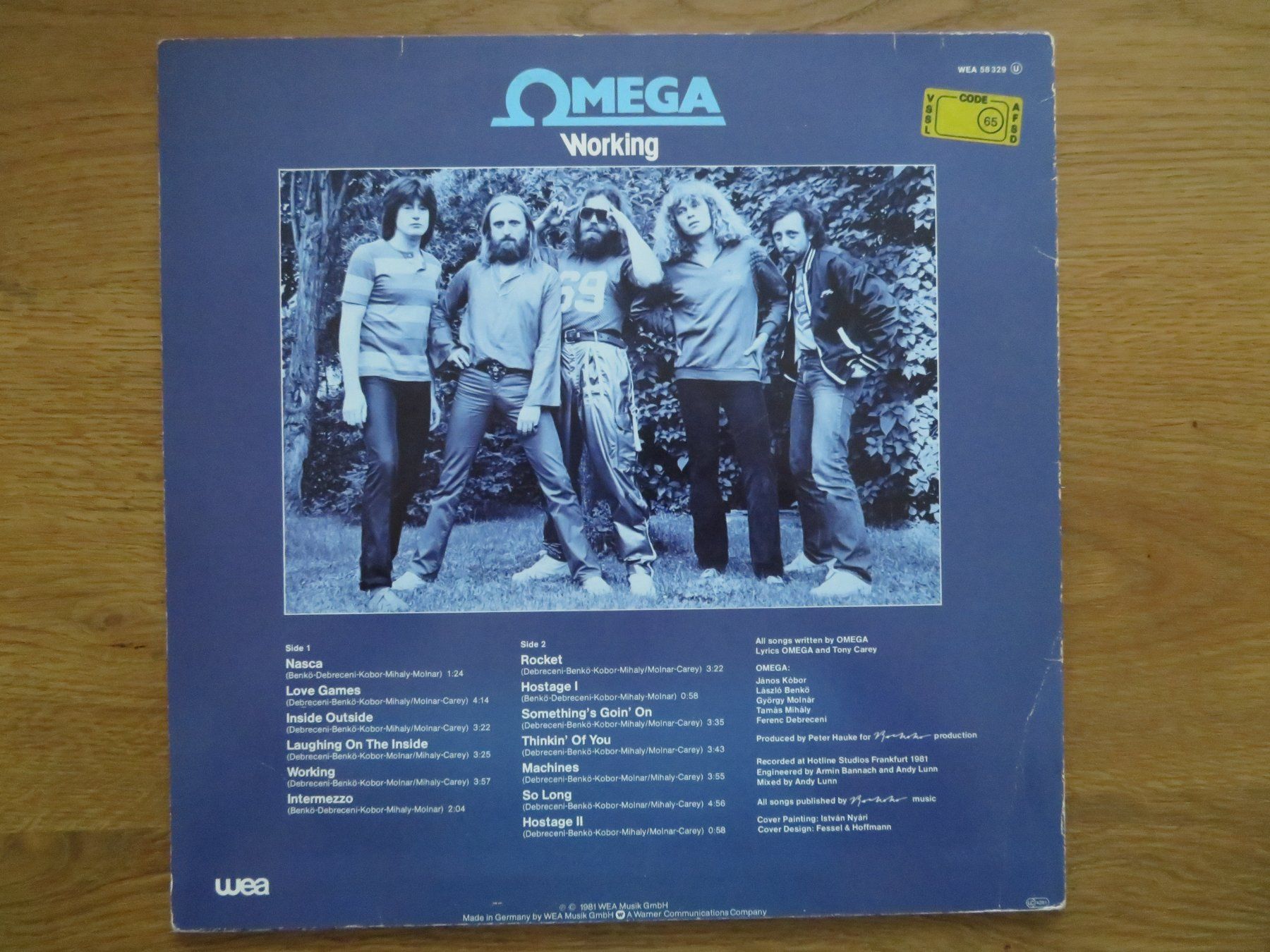Dischi in vinile: OMEGA WORKING – Nuovo (secondo la descrizione) da Zürich venduto da max_cp5f 1