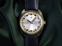 Vintage Enicar Automatik Armbanduhr