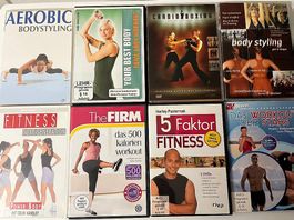 8 DVD aerobica a casa in tedesco