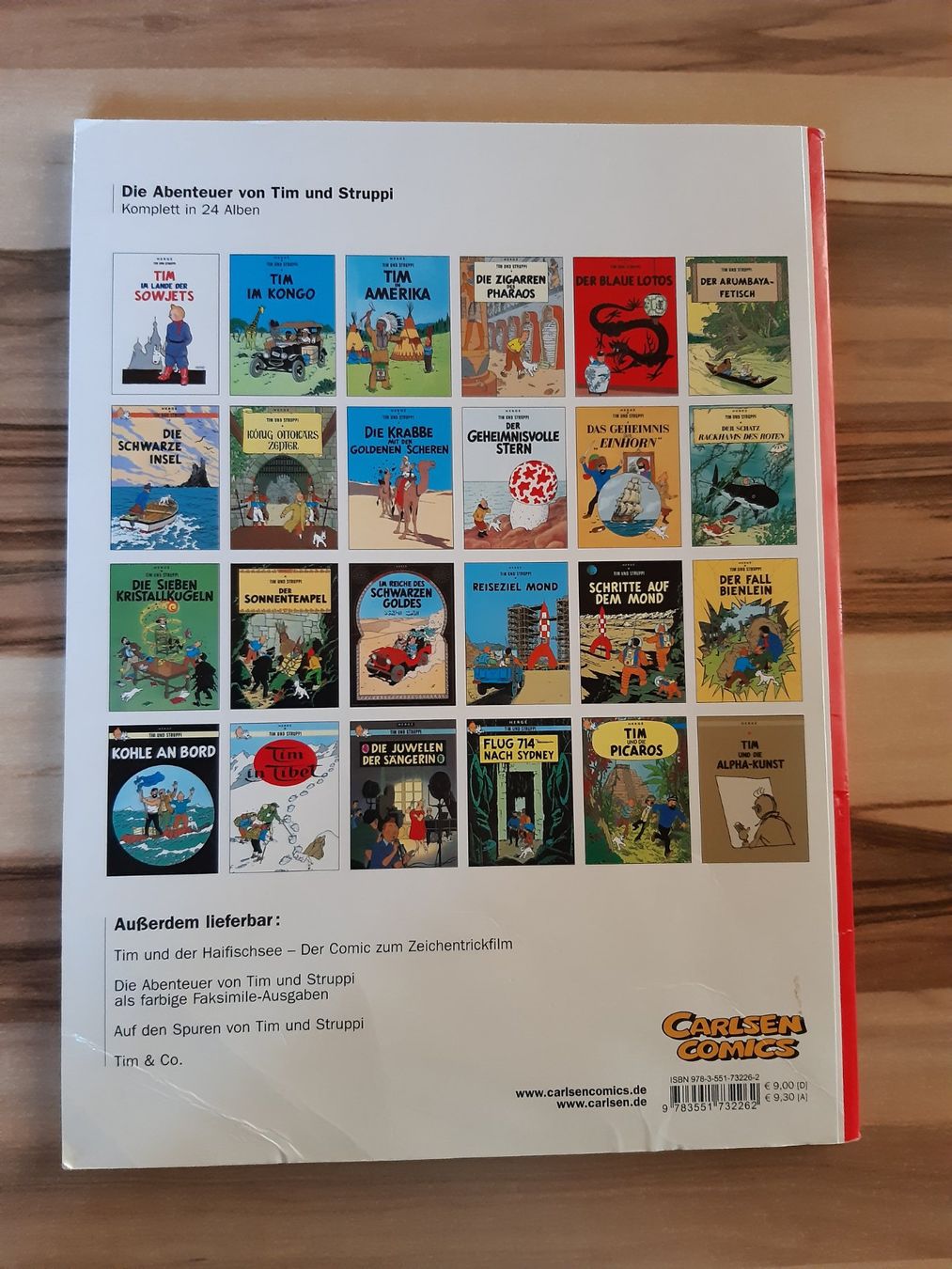 Fumetti: Tim und Struppi <Die Schwarze Insel> – Usato da Seehof venduto da Bozena13 1