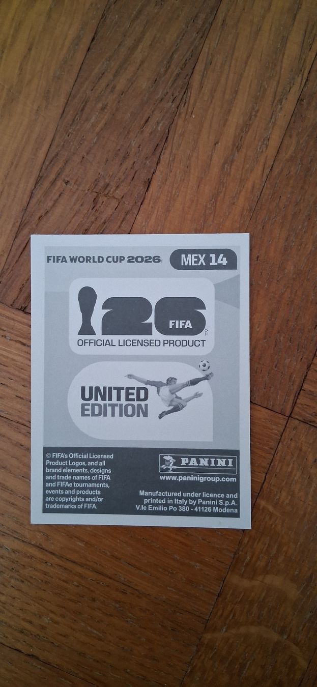 Panini Cartes à collectionner: WM- Panini 2026 Sticker Érick Sanchez – D'occasion à Zürich par Pryter 1