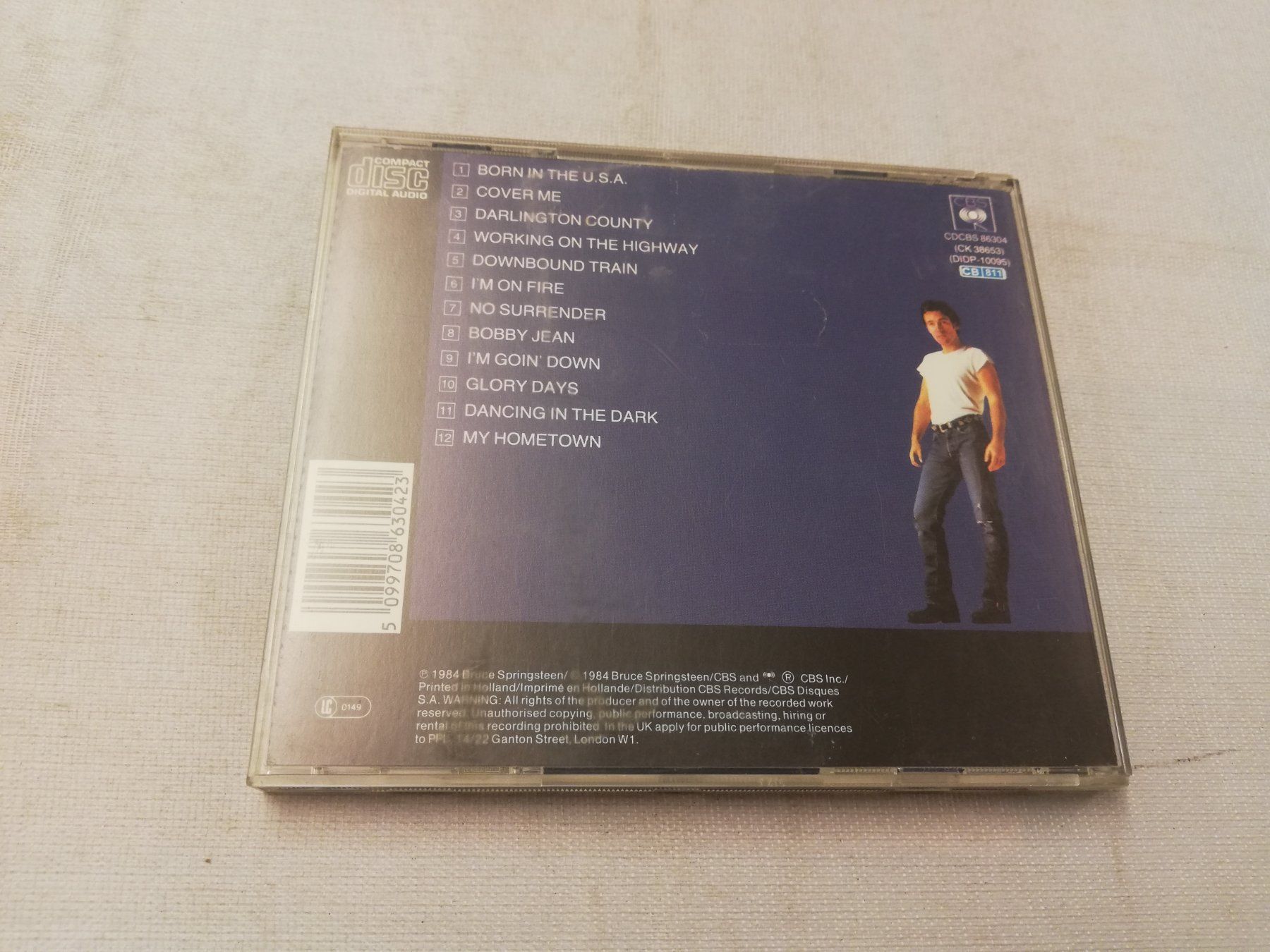CD: BRUCE SPRINGSTEEN - BORN IN THE U.S.A. – Usato da Bern venduto da Vinylsound.ch 1