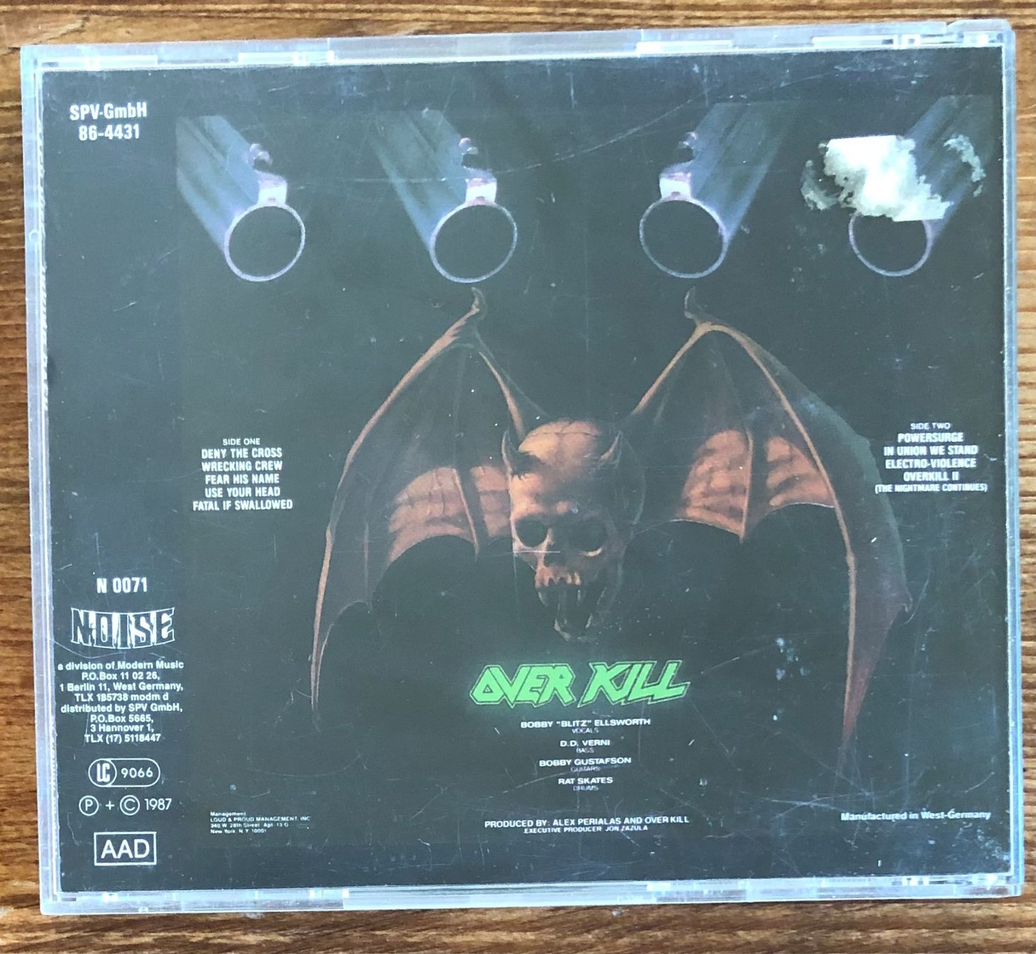CD: Overkill – Taking Over CD, Trash Metal – Usato da Luzern venduto da Schlafenicht00 1