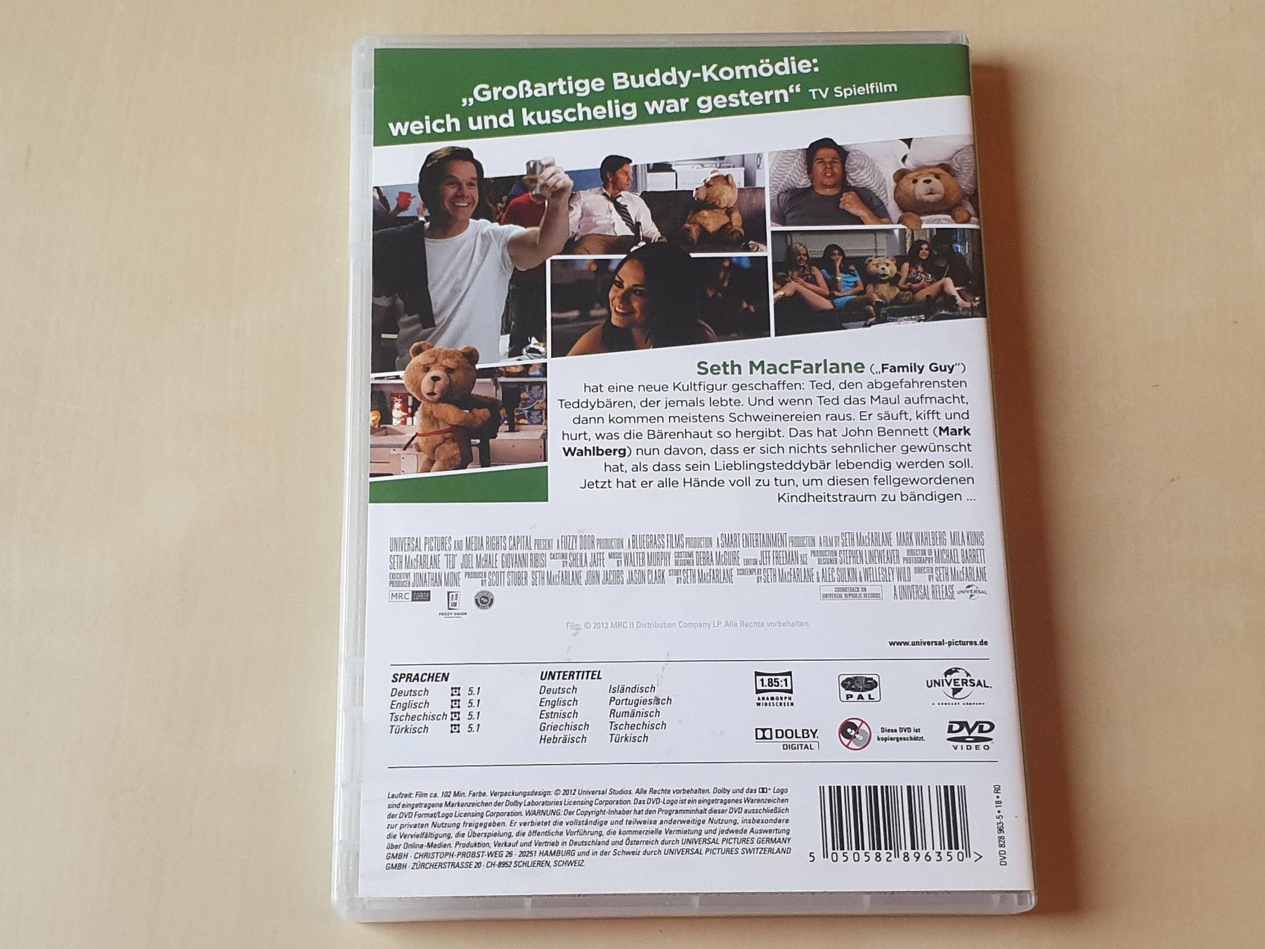 Alle DVDs: Ted – Gebraucht aus Stansstad von collectorsshop 1