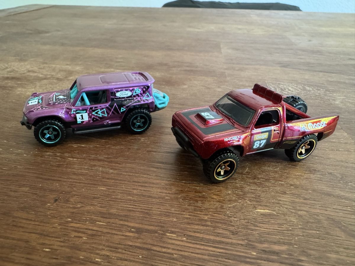 Hot Wheels Modellini d'auto: Hot Wheels 2er Set – Usato da Liebefeld venduto da Tatts81