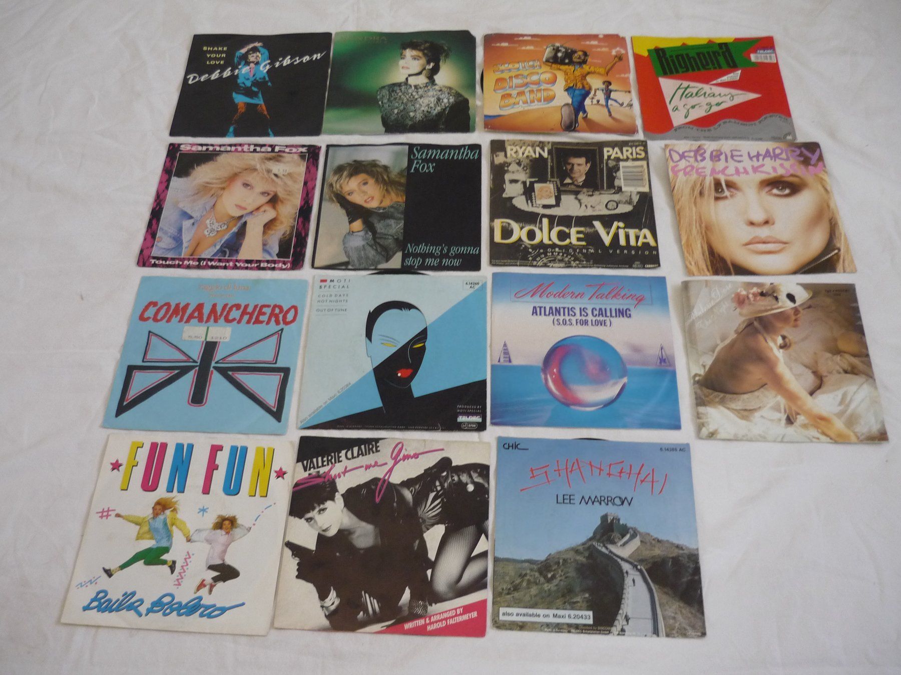 Schallplatten: 7" Singles - Italo Disco - 80er Pop - Top sammlung – Gebraucht aus Beringen von Flatretriever