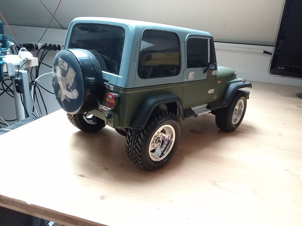 Tamiya RC Modellbau: Jeep Wrangler YJ Tamiya RC Modell – Neu (gemäss Beschreibung) aus Boniswil von wae_2bw9 1
