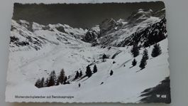 Morteratschgletscher mit Berninagruppe