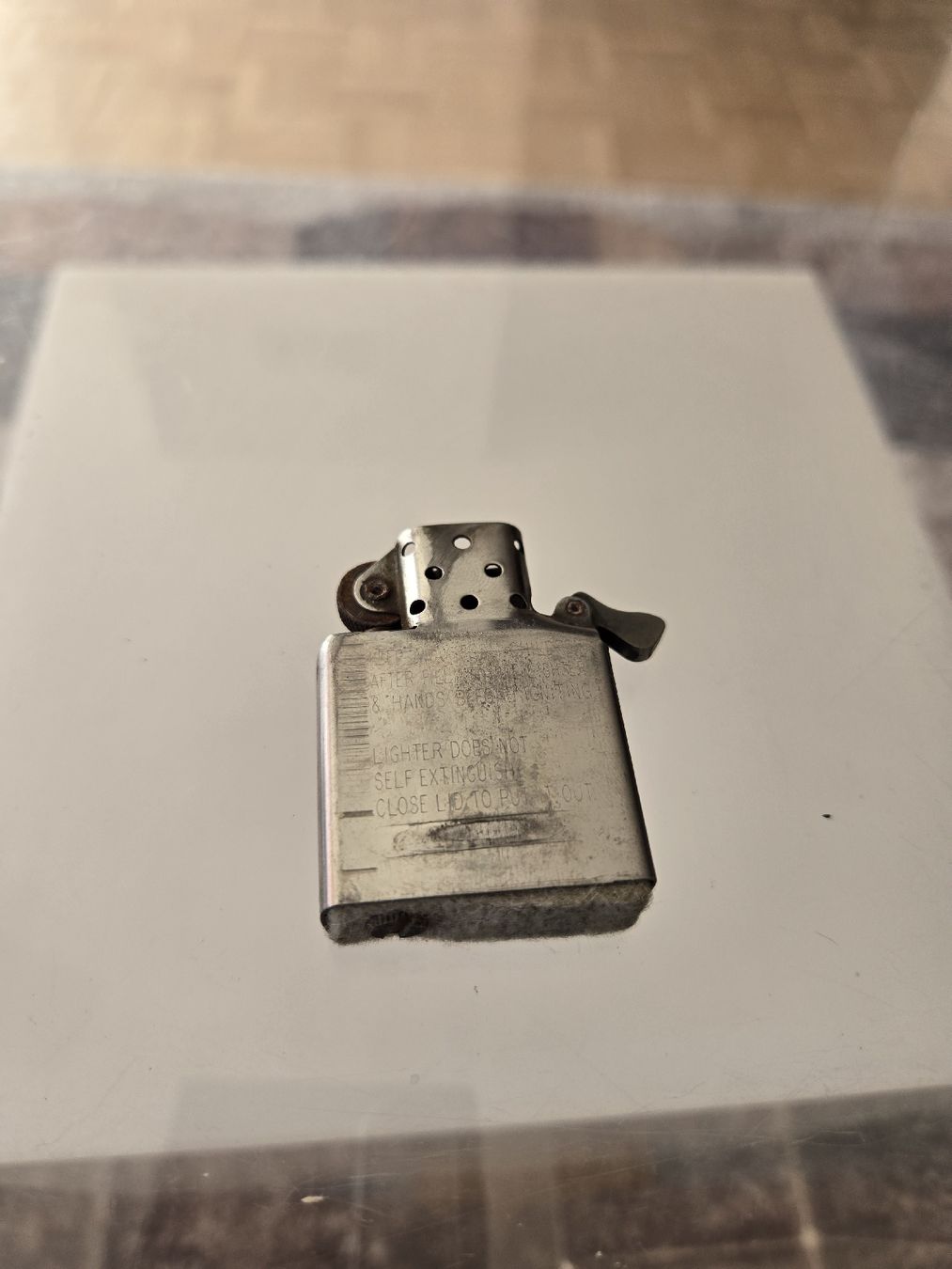 Zippo Feuerzeuge: Zippo Original Feuerzeug – Gebraucht aus Bussigny von Kfdlt 4