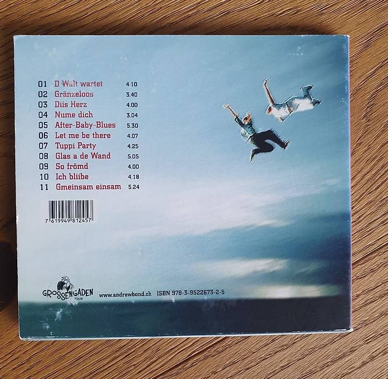 CD: CD Andrew Bond "Gränzelos" – Usato da Bülach venduto da Best-Touchdown 1