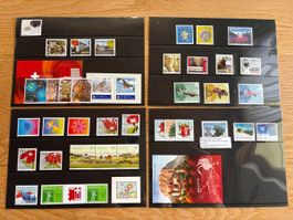 Série annuelle timbres suisses 2009 - non oblitérés