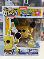 Funko POP! Animation Bob l'Eponge - Spongebob Cleaning