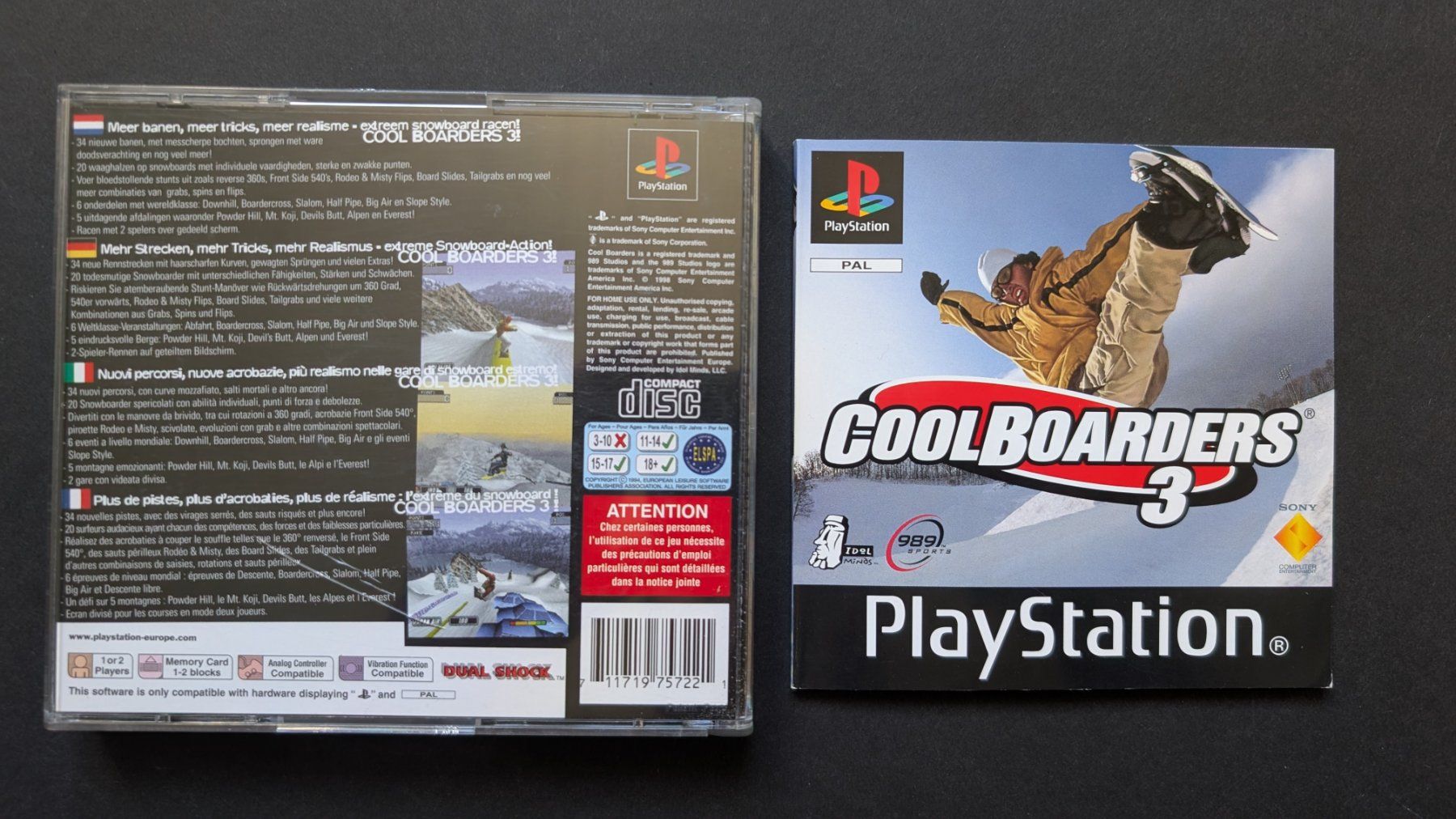 Giochi: Cool Boarders 3 | Playstation 1 | PS1 – Usato da Bottmingen venduto da dan_c5wb 1