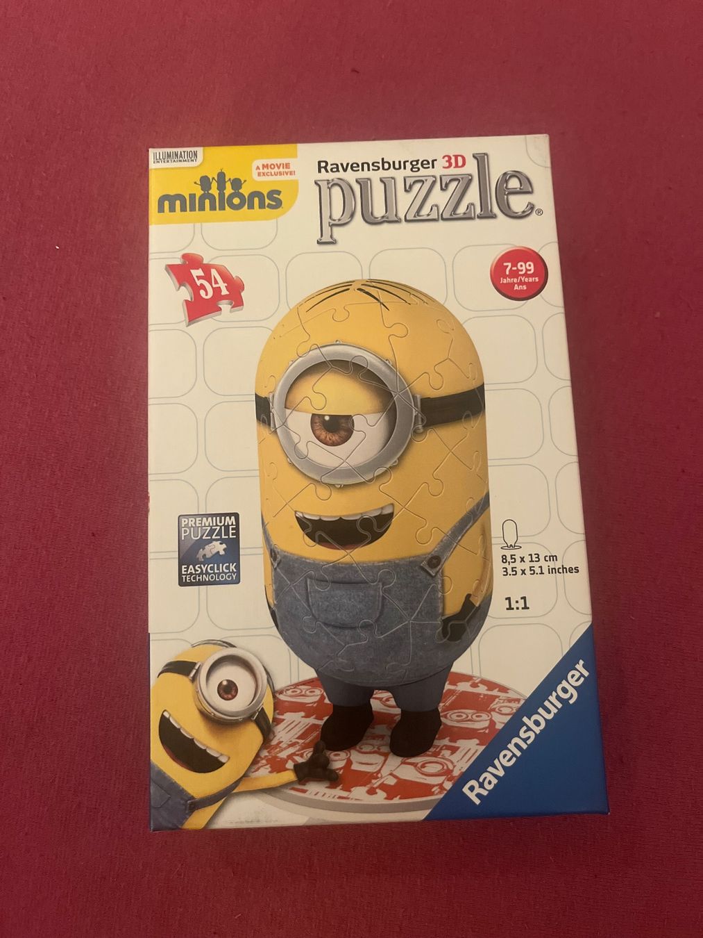 Ravensburger Puzzle: Puzzle 3D Minions 54 pcs - complet – Usato da Villars-sur-Glâne venduto da maeva_polesports