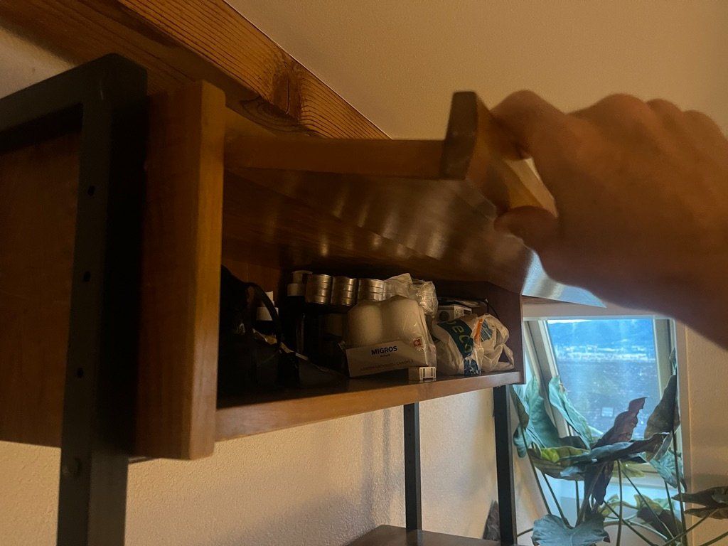 Étagères: Midcentury Gestell / Regal / Sideboard – D'occasion à Zürich par Pestopasta 2