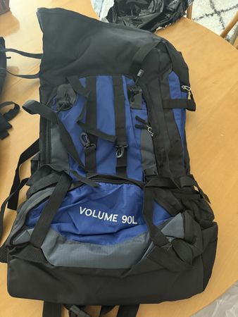 Rucksack blau 90L Volumen Xinshenglong neu
