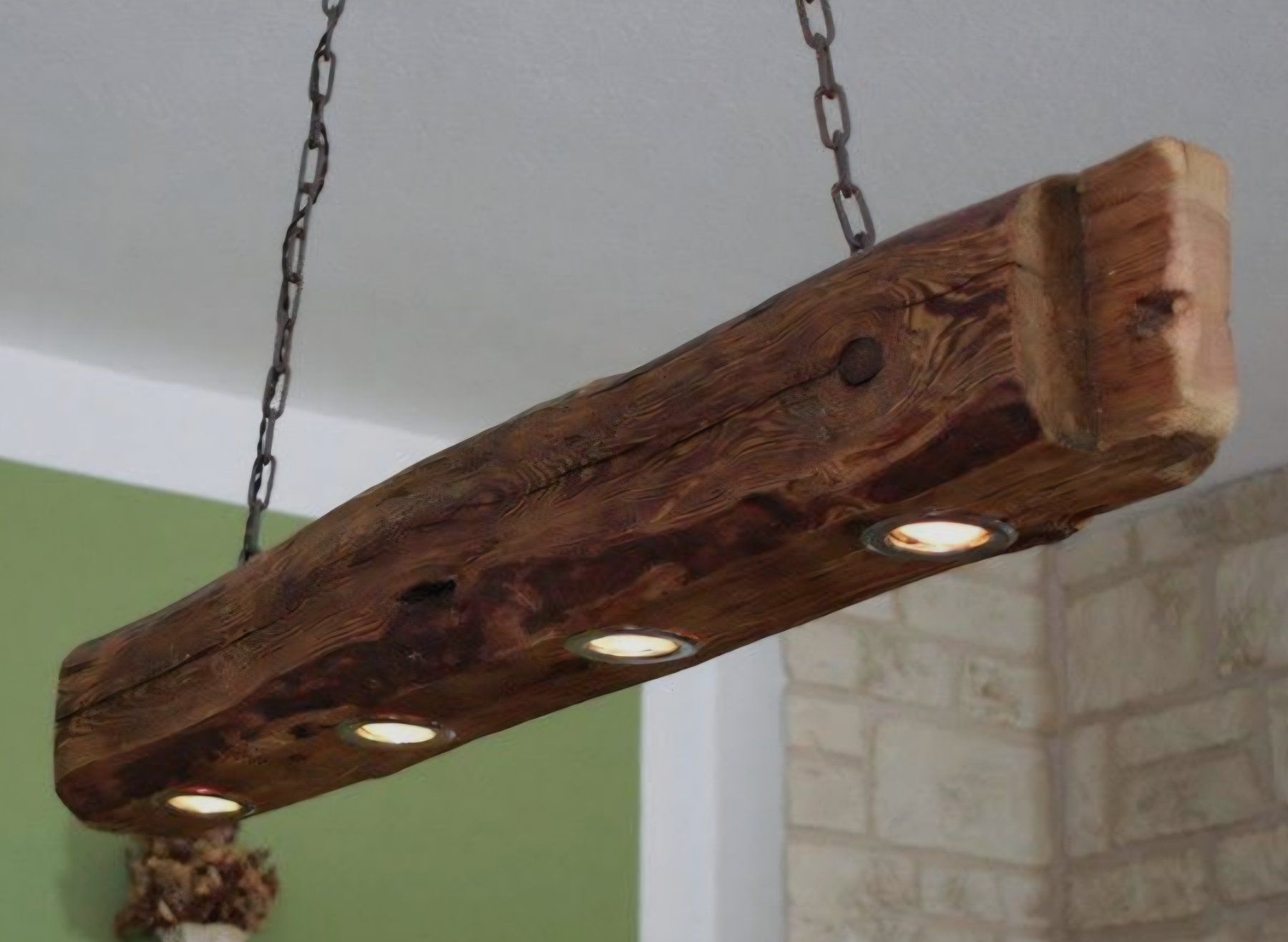 Lampadari & plafoniere: Altholzlampen – Nuovo (secondo la descrizione) da Lenk im Simmental venduto da Althoelzig 1