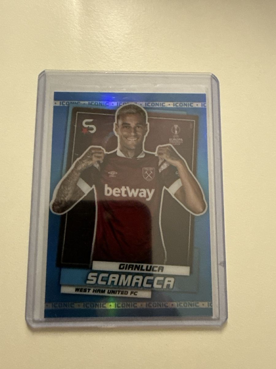 Topps Carte collezionabili: Gian Luca Scamacca, West Ham, Topps Superstars – Usato da Bäretswil venduto da pu0_7rmv