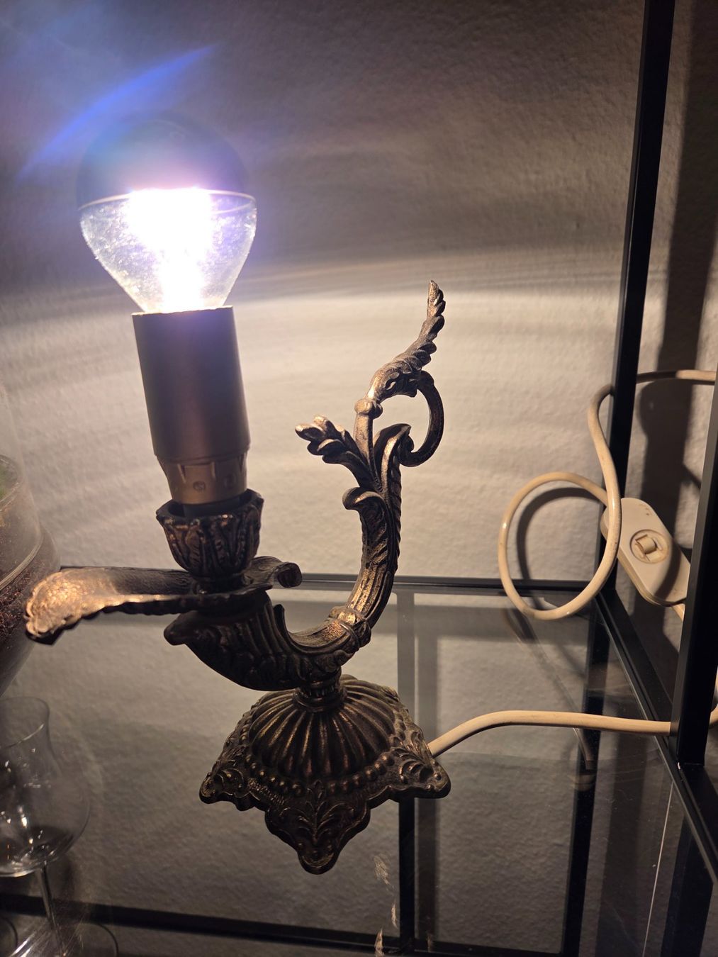 Lampade: Vintage, antikes Messing-Lämpchen! – Usato da Luzern venduto da PCP_666