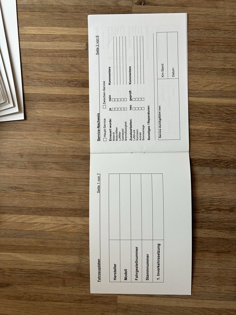 Libri: 35 x Serviceheft neu – Nuovo (secondo la descrizione) da Zürich venduto da dav_dx9c 2