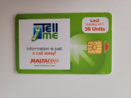 Telefonkarte Malta