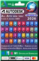 Autodesk All APPS ABO 3 Jahr 1 PC Online 3 PC Installationen