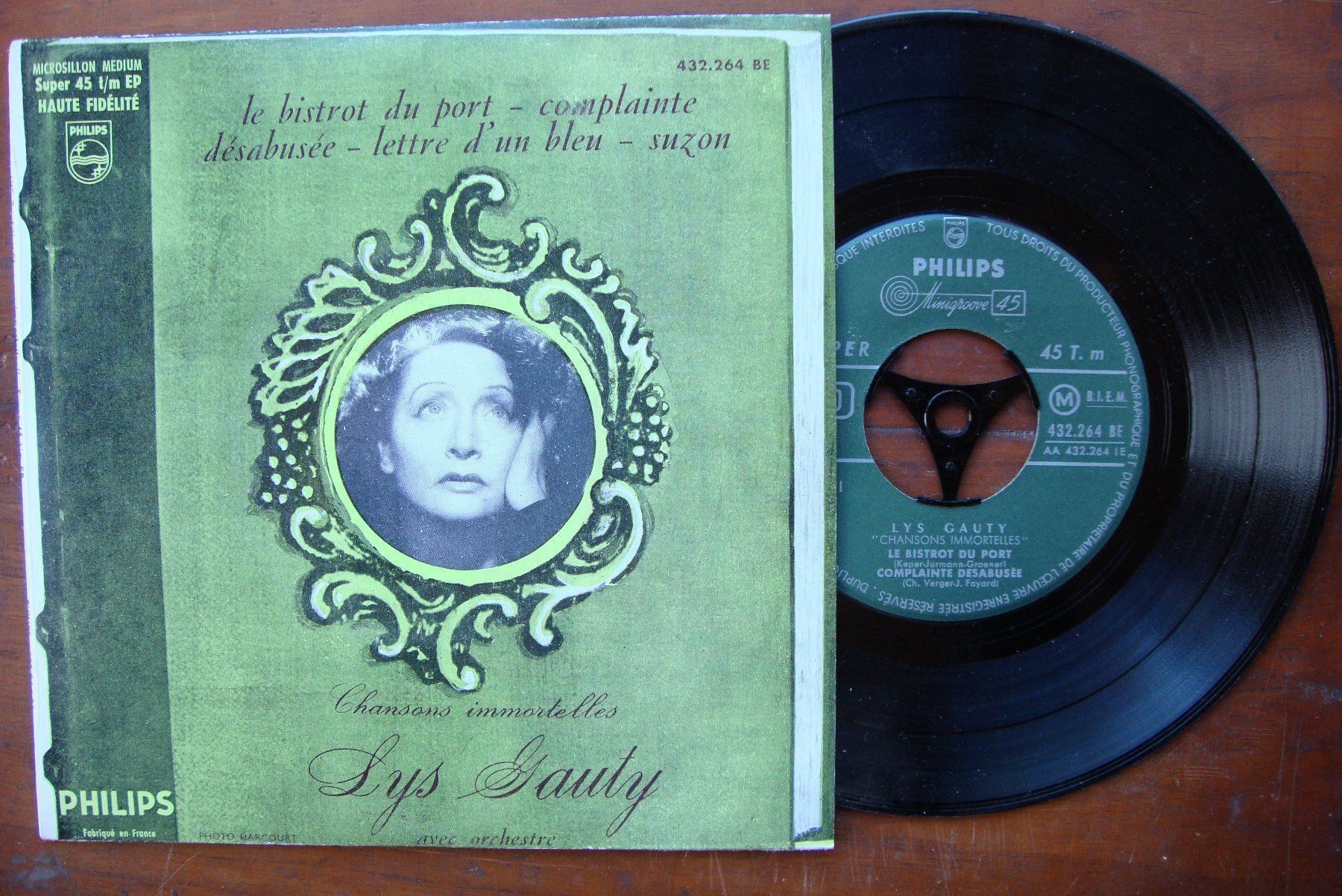 Dischi in vinile: LYS GAUTY - GRANDE DAME DE LA CHANSON EP – Usato da Bern venduto da Uli_10_11