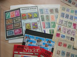 850g Briefmarken ganze Welt