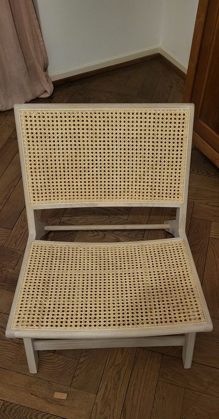 Livique Poltrone: Loungesessel mit Rattangeflecht – Usato da Luzern venduto da Elisch 1