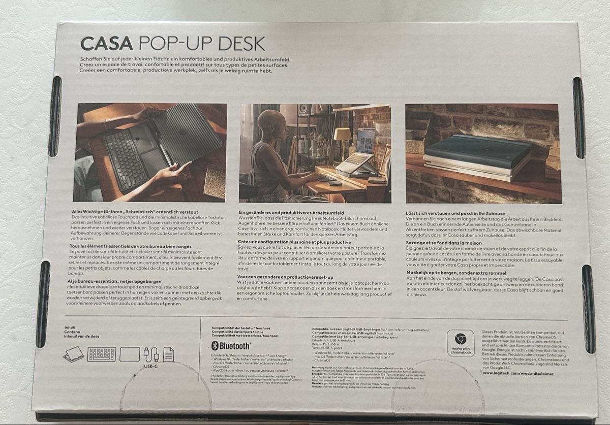 Notebooks: Logitech MX Master 3S + MX Keys Mini + Casa Pop-Up Desk- MAC – Neu (gemäss Beschreibung) aus Geroldswil von MD1704 2