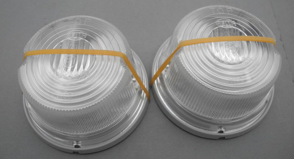 2 Stk. Hella Oldtimer Positionslichter, Nr. 58a (Neu (gemäss ...