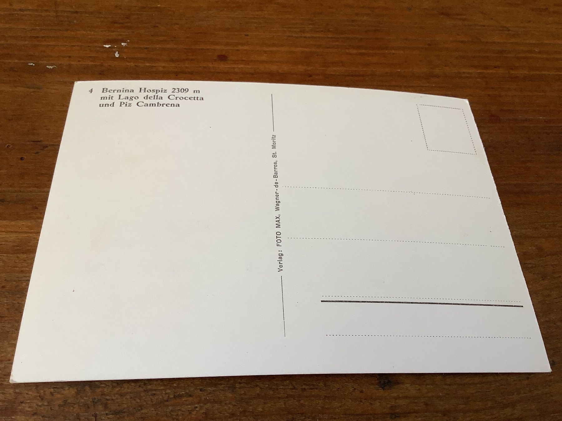 Cartoline postali: Bernina Hospiz – Usato da Flaach venduto da Monisoldshop 1