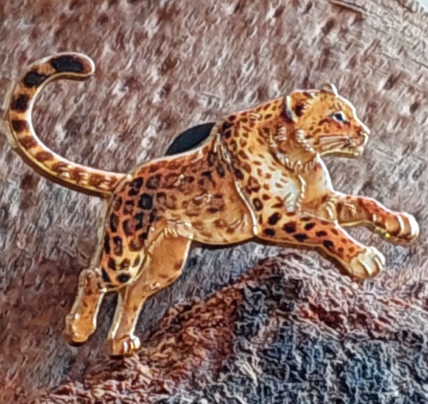 Broschen & Nadeln: Anstecker - Pin Leopard / Jaguar / Gepard / Panther – Neu (gemäss Beschreibung) aus Oberwil BL von Hunajakakku 3