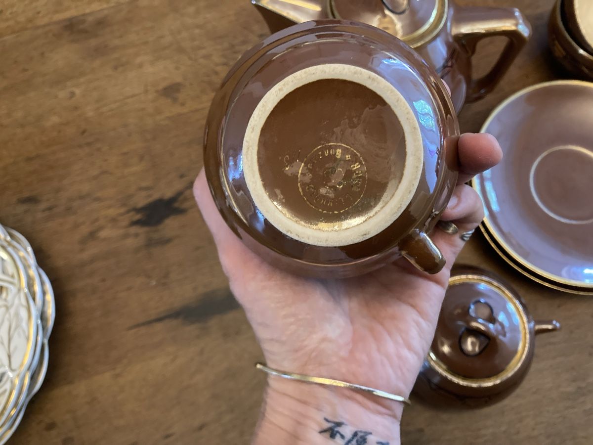 Set di piatti: Teeservice antik  – Usato da Zürich venduto da ursulat01 3