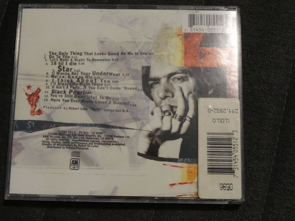 Bryan Adams 18 Til I Die CD Kaufen auf Ricardo