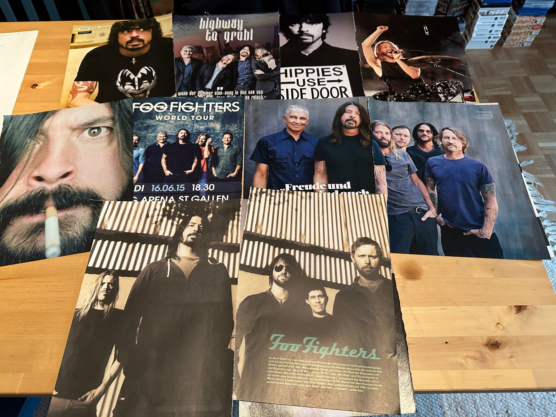 Zeitschriften & Magazine: FOO FIGHTERS DAVE GROHL NIRVANA tolle Berichte + Poster Kult – Gebraucht aus Basel von Partridge 2