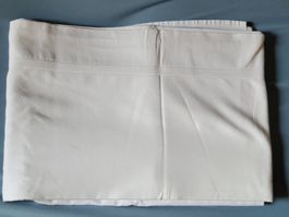 Klassisches weisses Vintage Leintuch (Bettlaken)100% BW