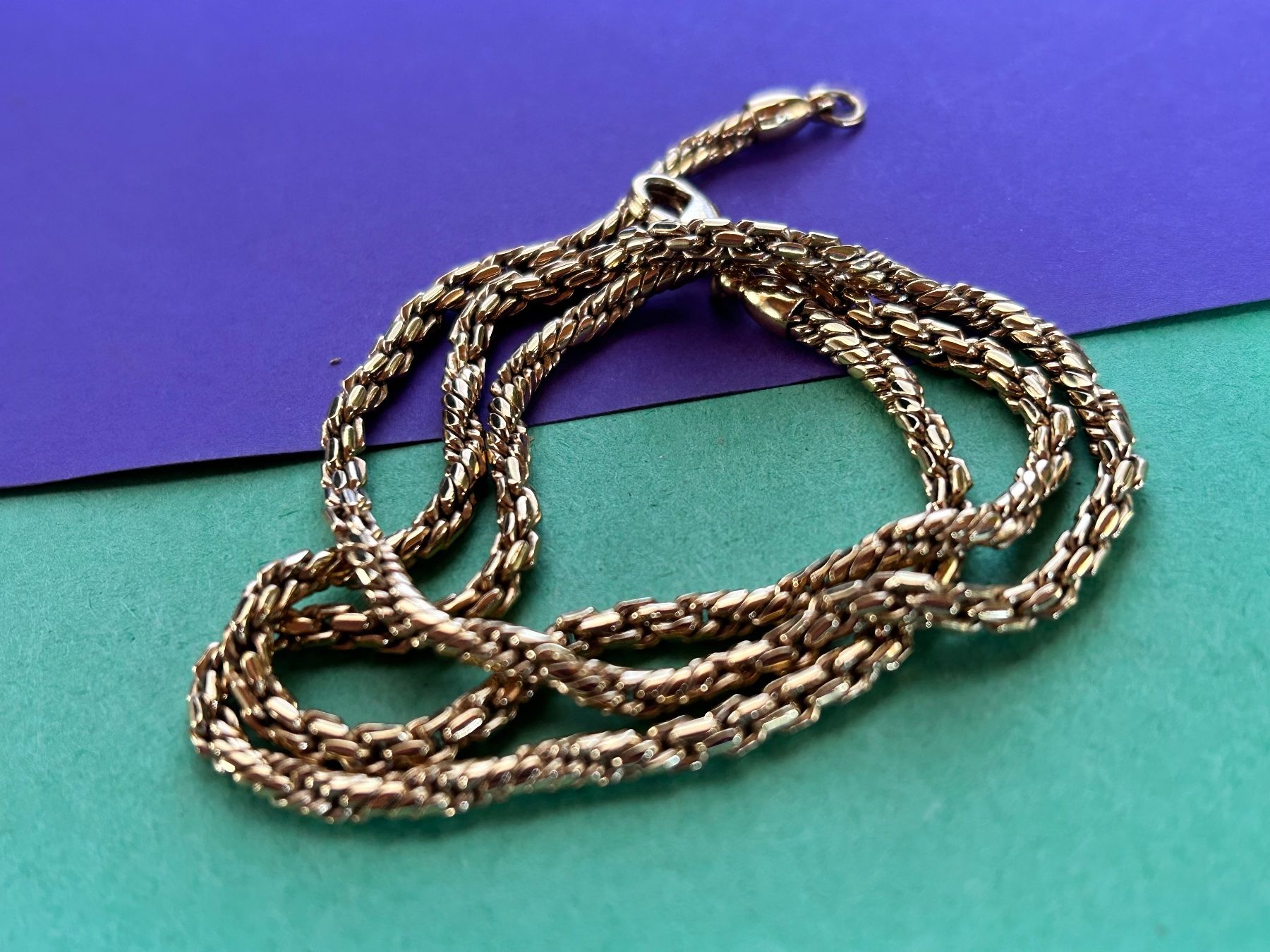 Catenine: Vergoldete Kette rund- lovely – Usato da Dittingen venduto da Bellevista
